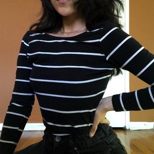 ZARA striped blouse